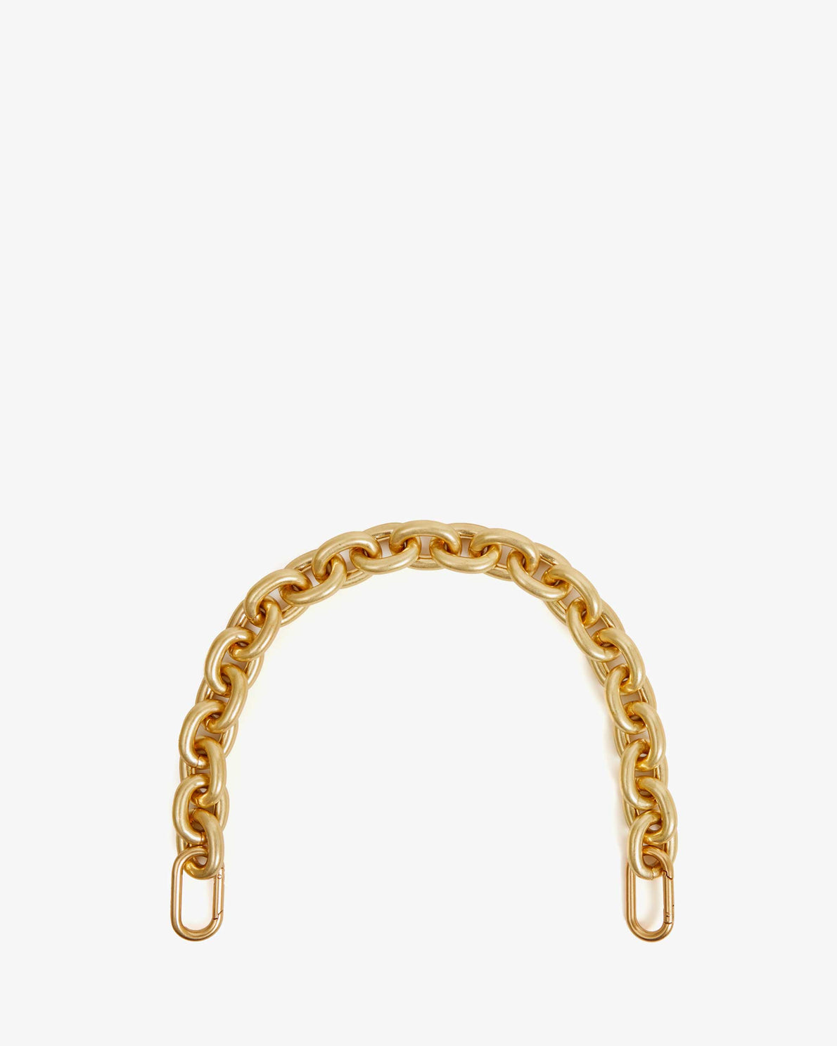 Clare V. Shortie Strap - gilt+gossamer