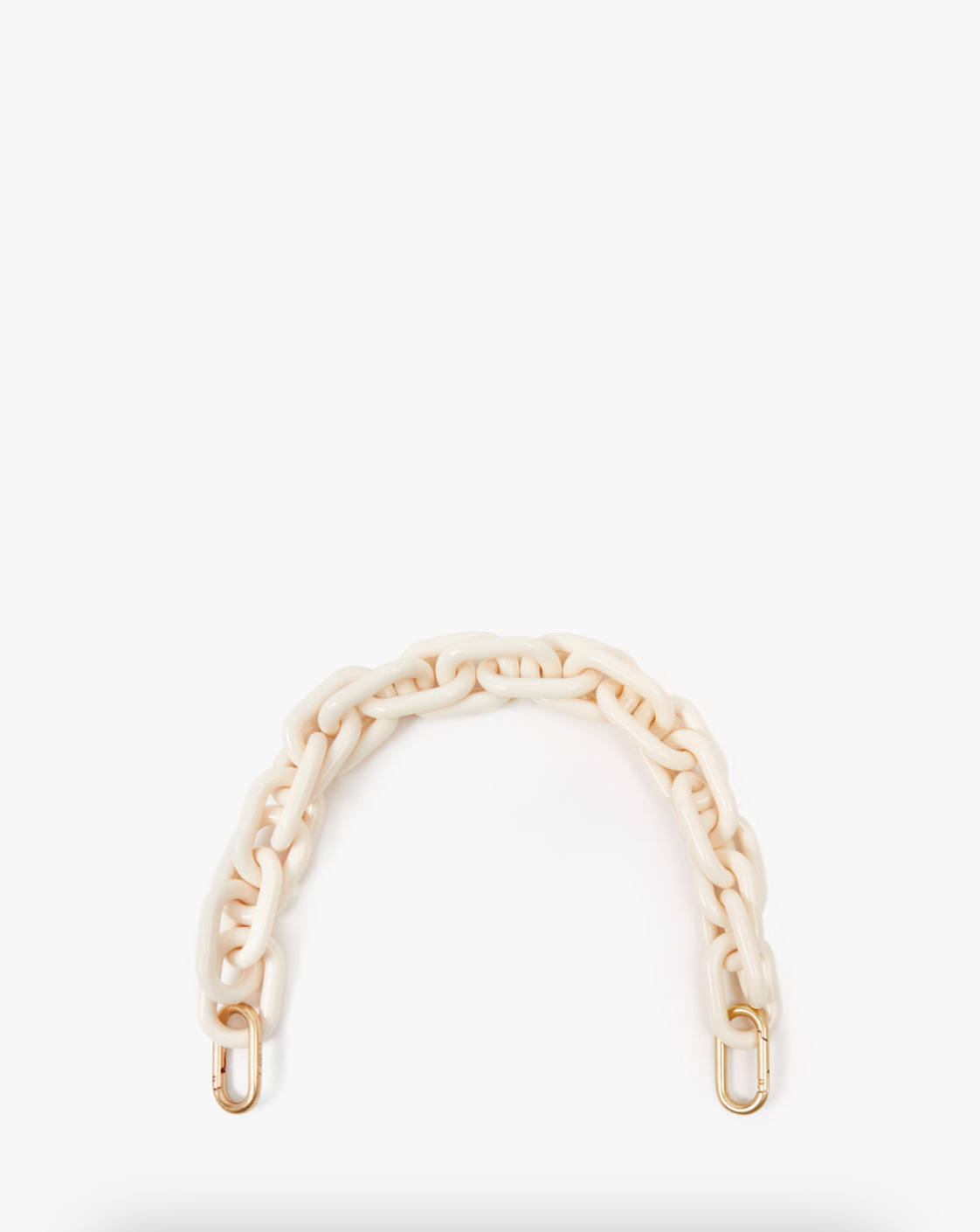 Clare V. Shortie Strap - gilt+gossamer