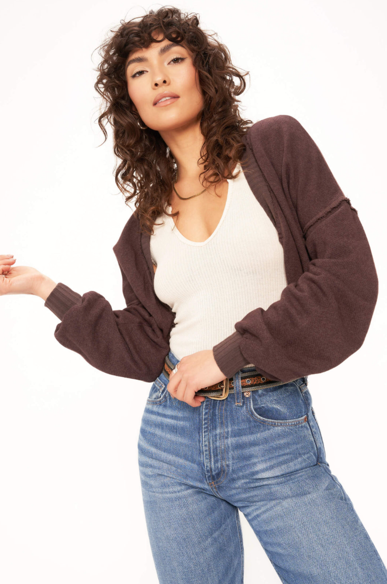 If Only Seamed Shrug