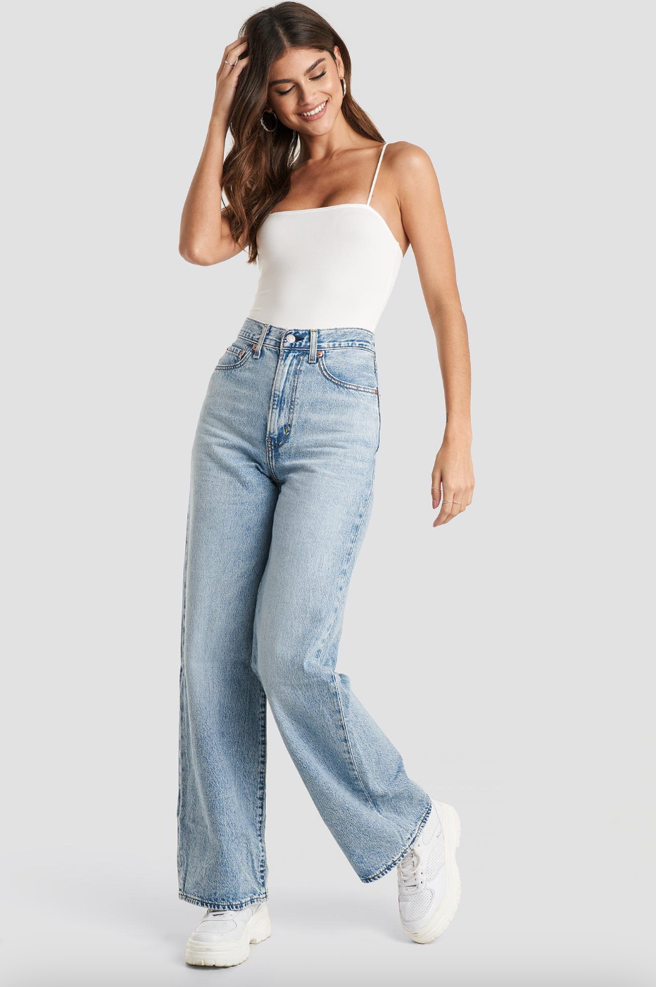 Wide leg 2025 jeans levis