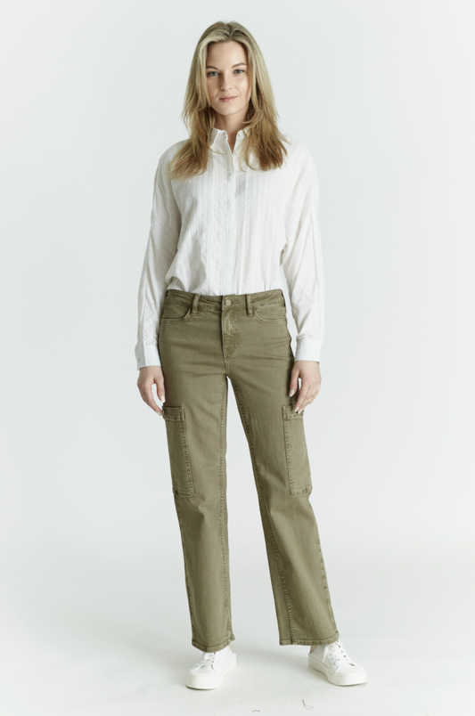 OAT New York Rylie Relaxed Straight Cargo Pants