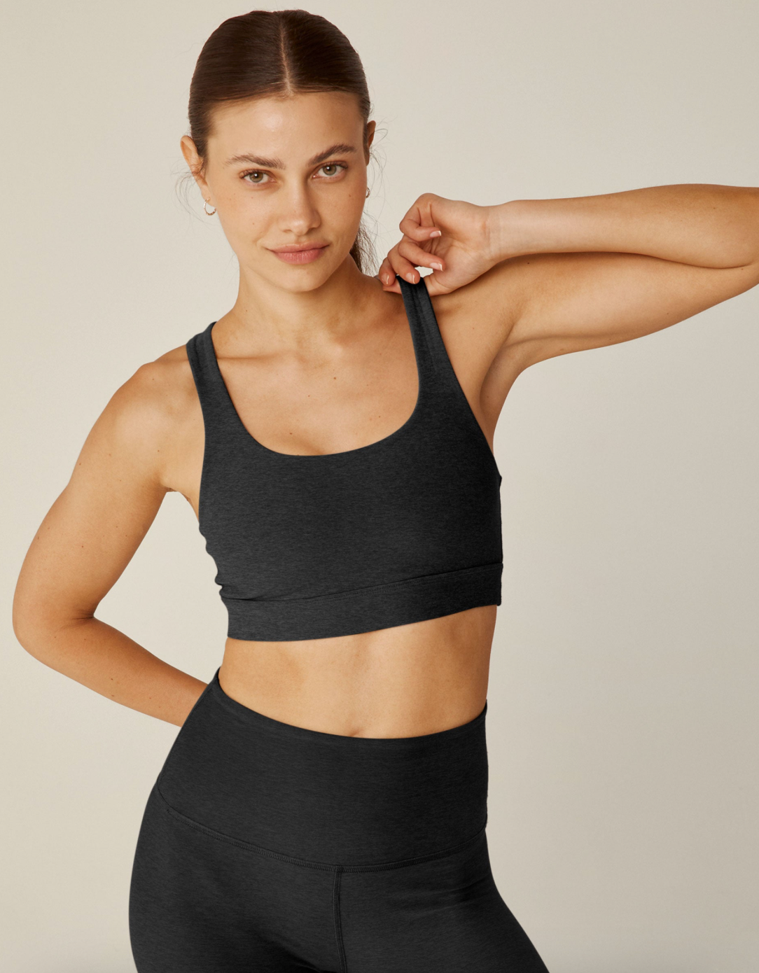 Beyond Yoga Spacedye In A Twist Bra - gilt+gossamer