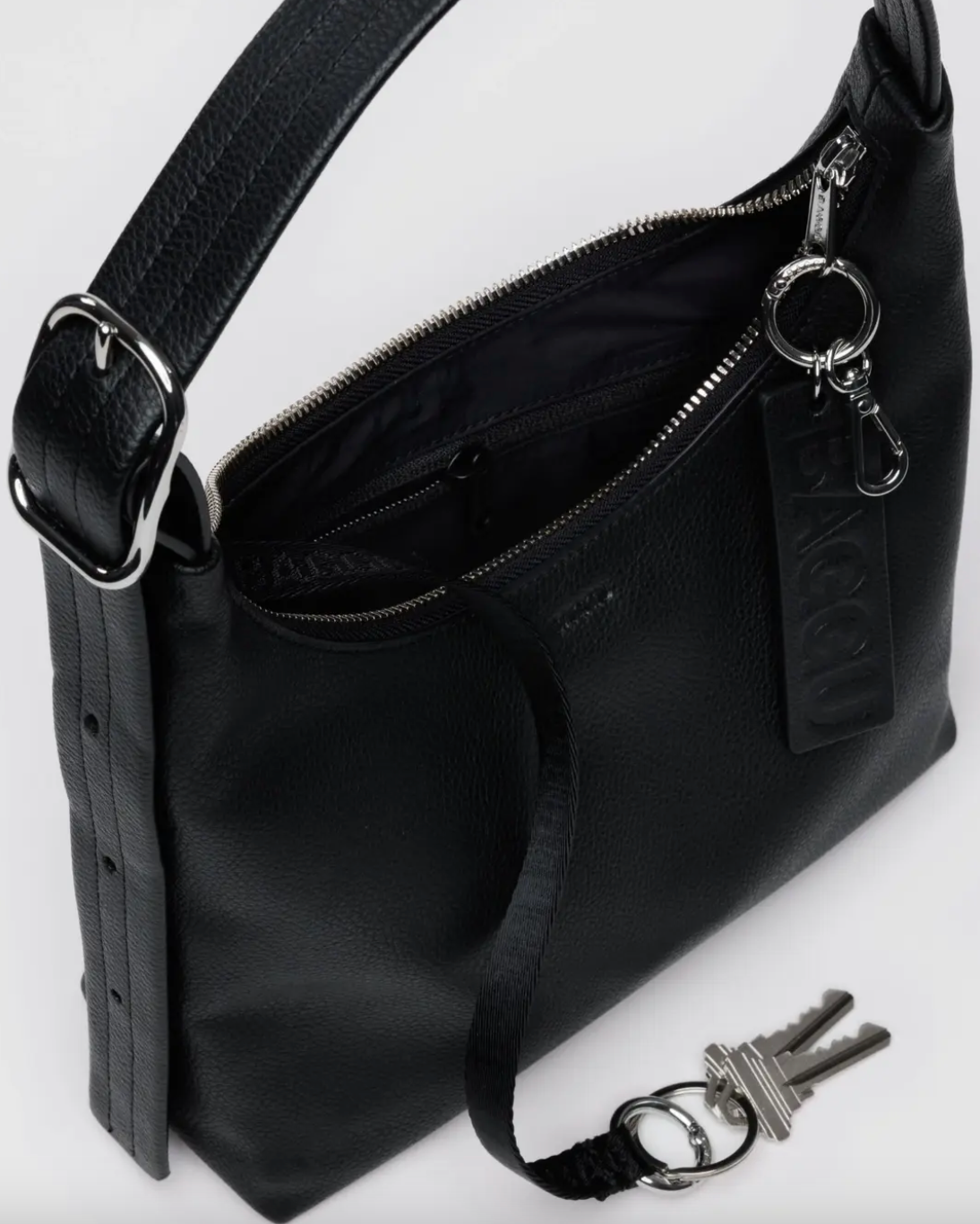 Baggu Mini Recycled Leather Shoulder Bag
