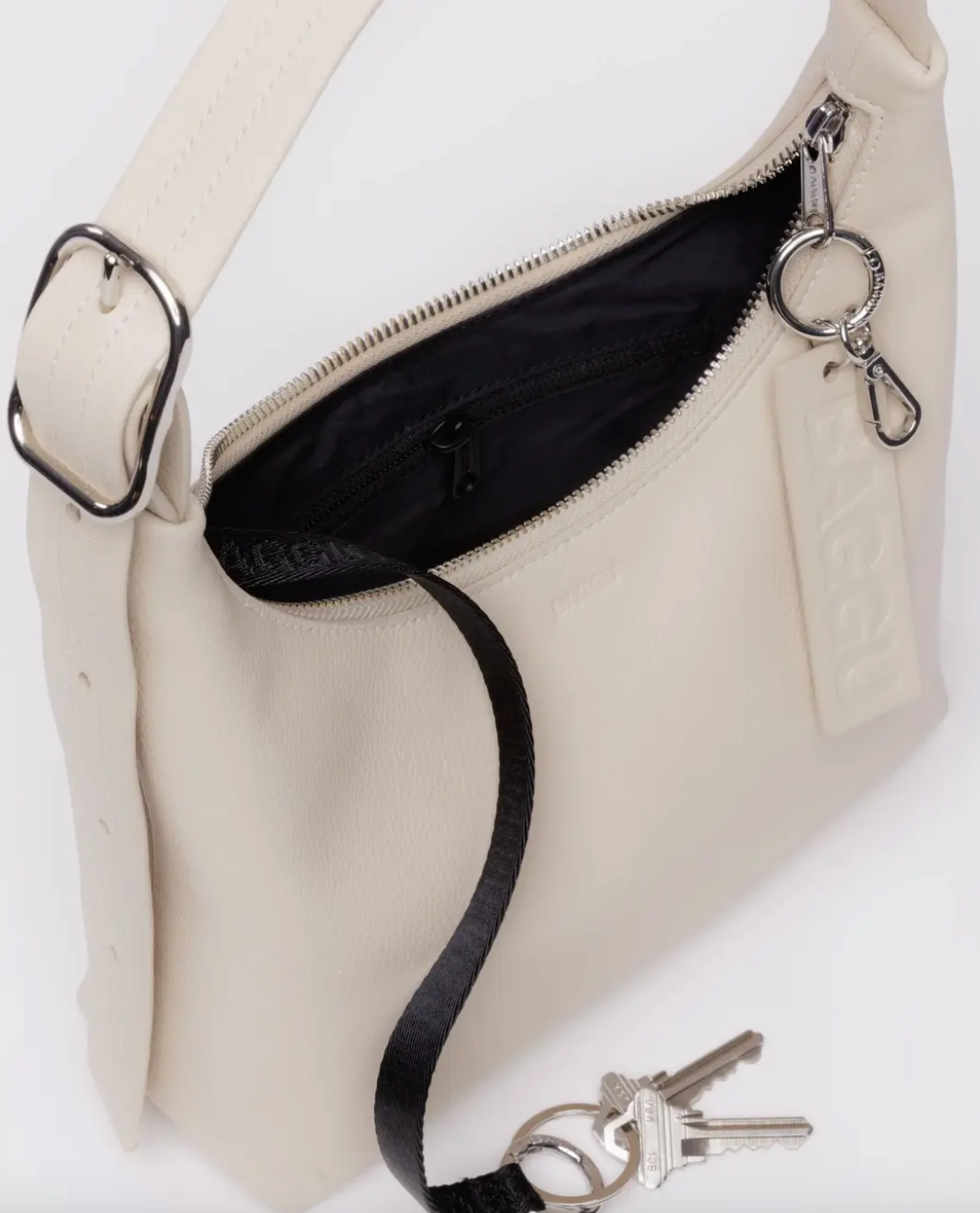 Baggu Mini Recycled Leather Shoulder Bag