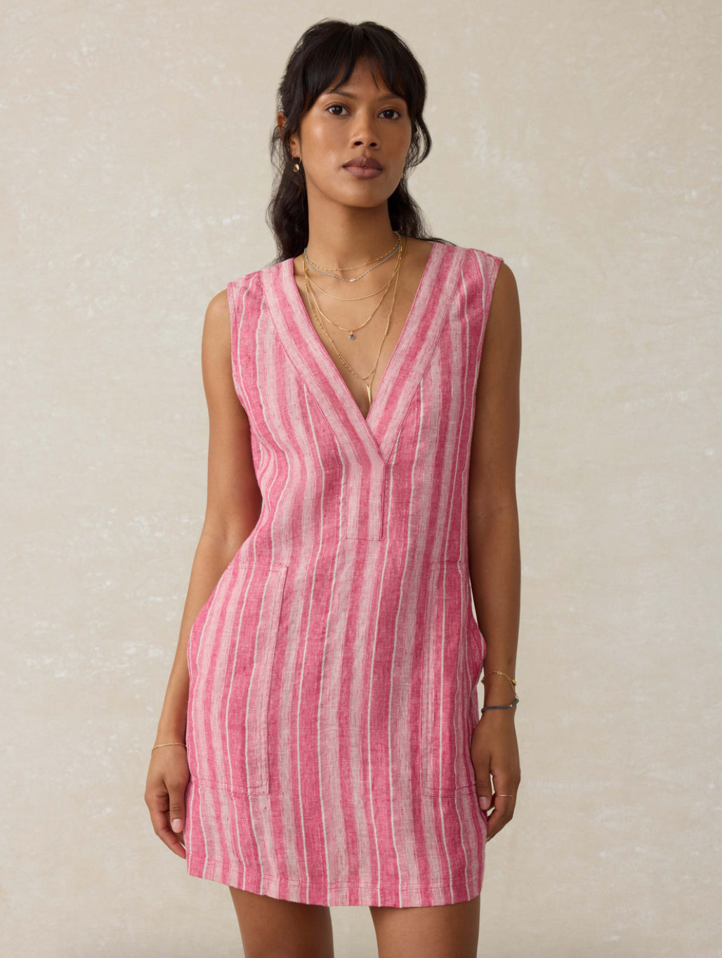 Faherty | Azure Linen Dress | Women's | Size: XS Faherty | Azure Linen Dress | Women's | Size: XS