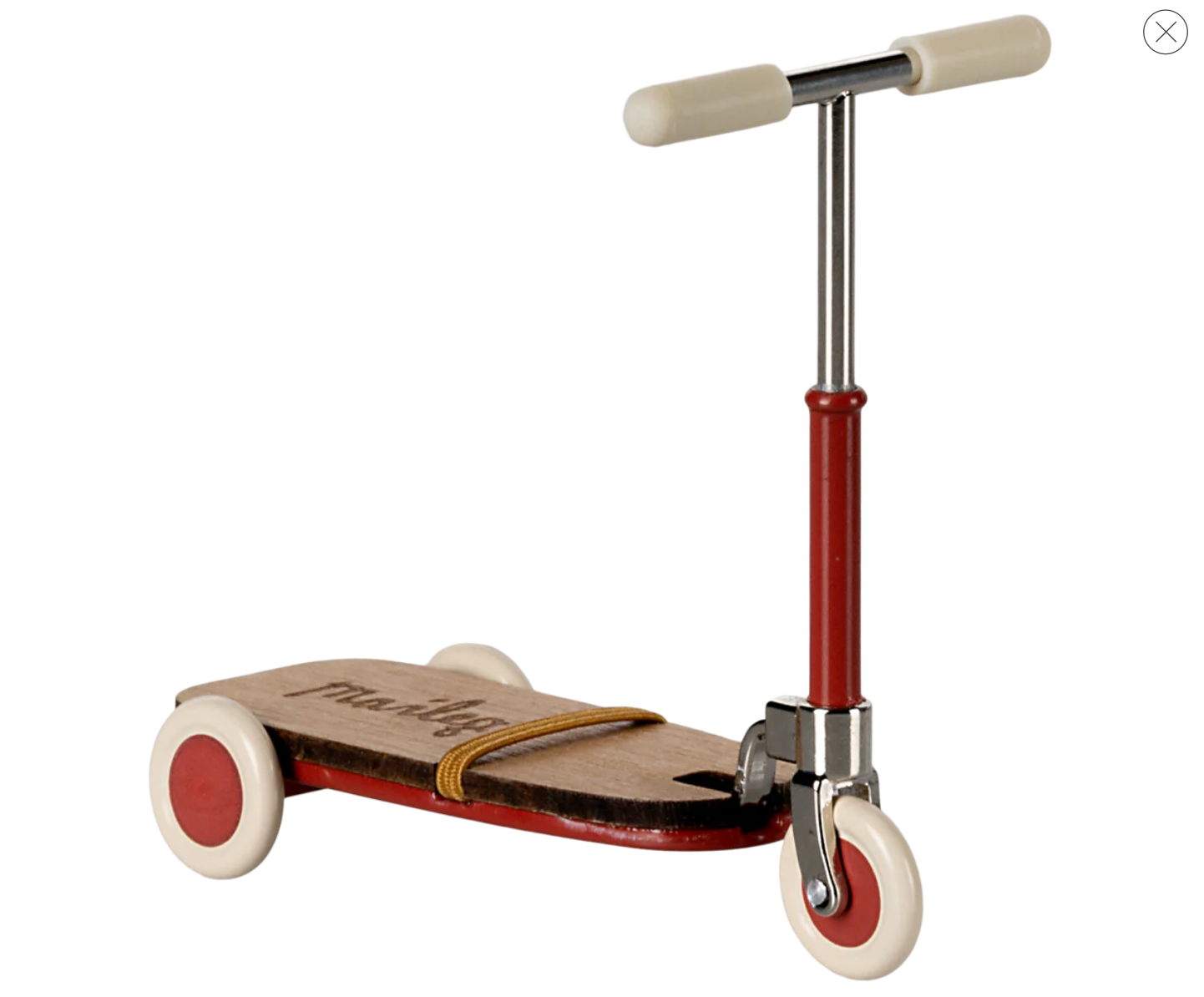 Maileg Kick board, Mouse - Red
