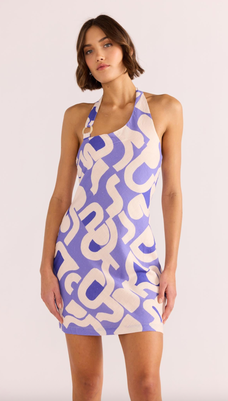 MINKPINK Iris Asymmetric Mini Dress