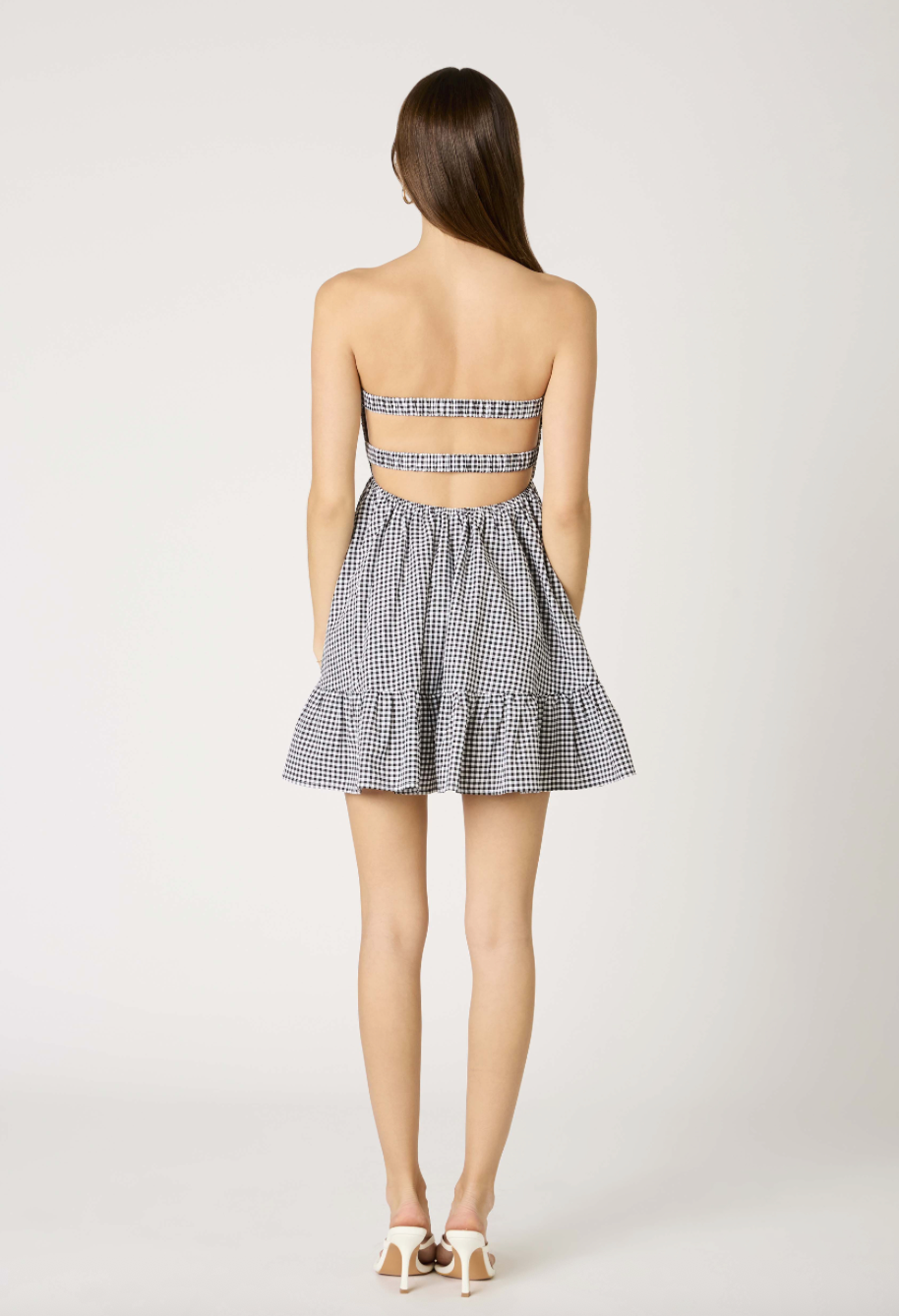 Alice Gingham Romper