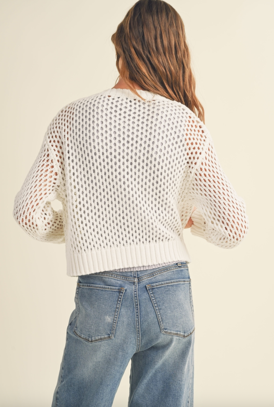 Alma Crochet Cardigan