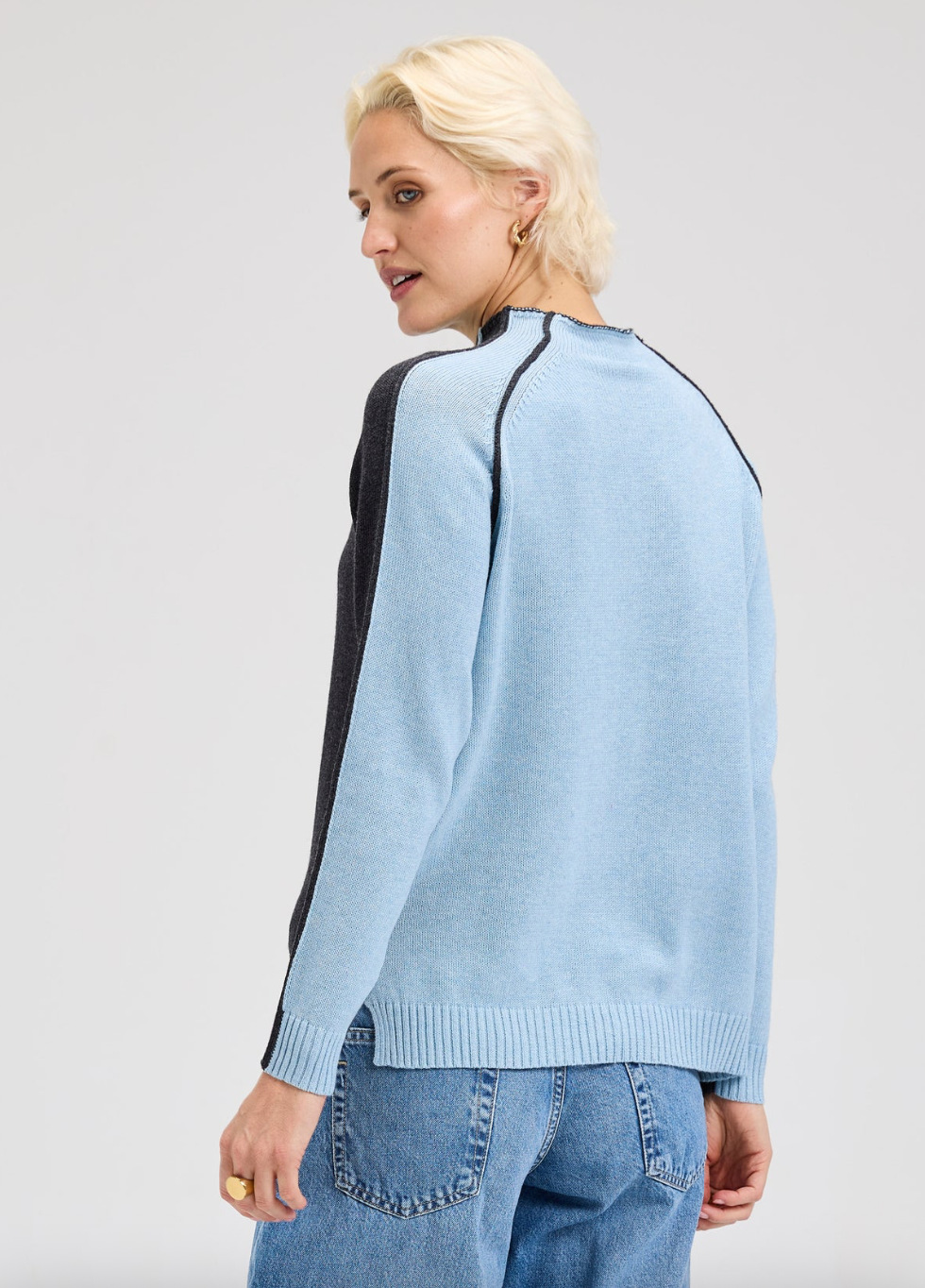 Zaket & Plover Funnel Neck Sweater