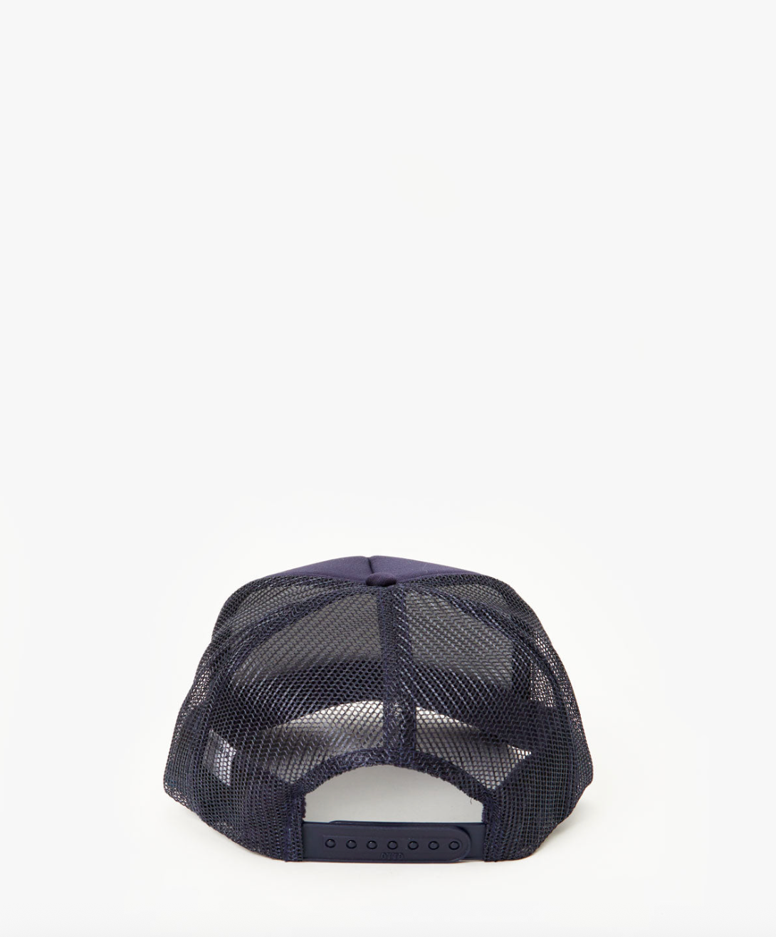 Clare V. Trucker Hat - Navy w/ Cream & Citron Californie