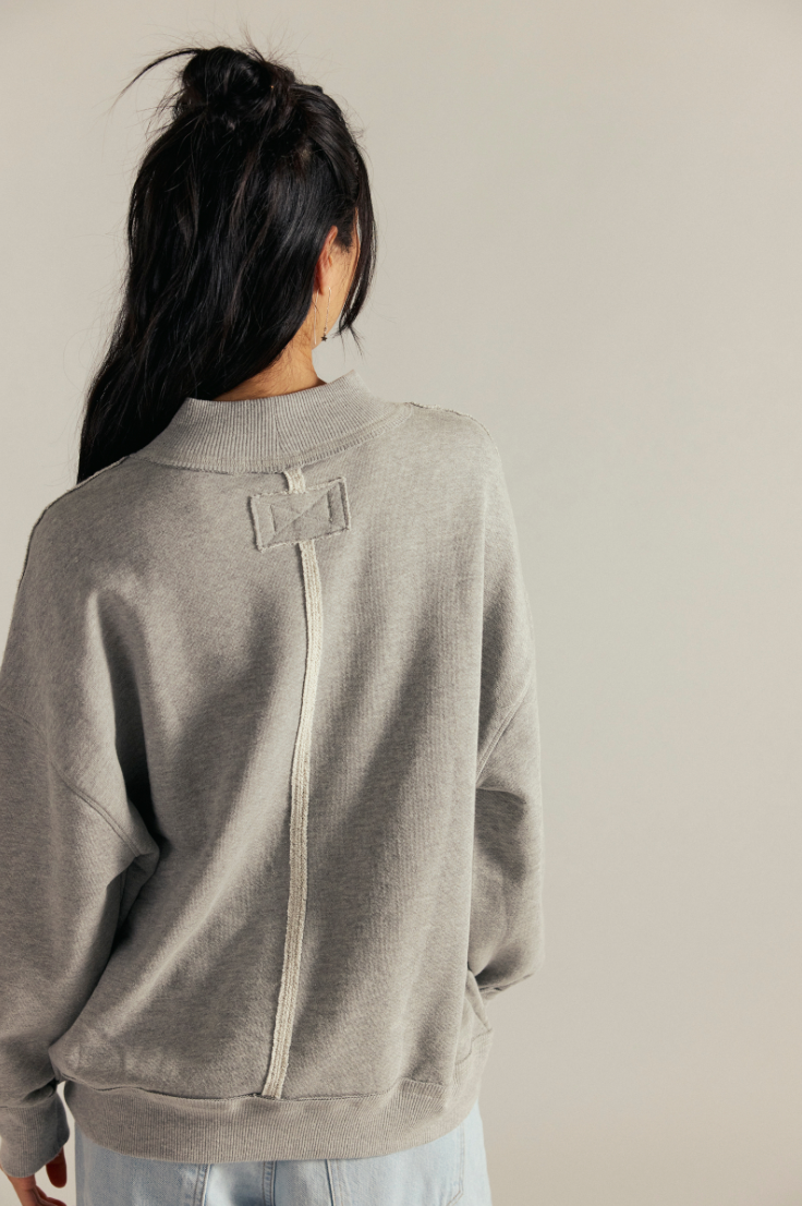 Free People Palm Springs Turtle - Heather Grey