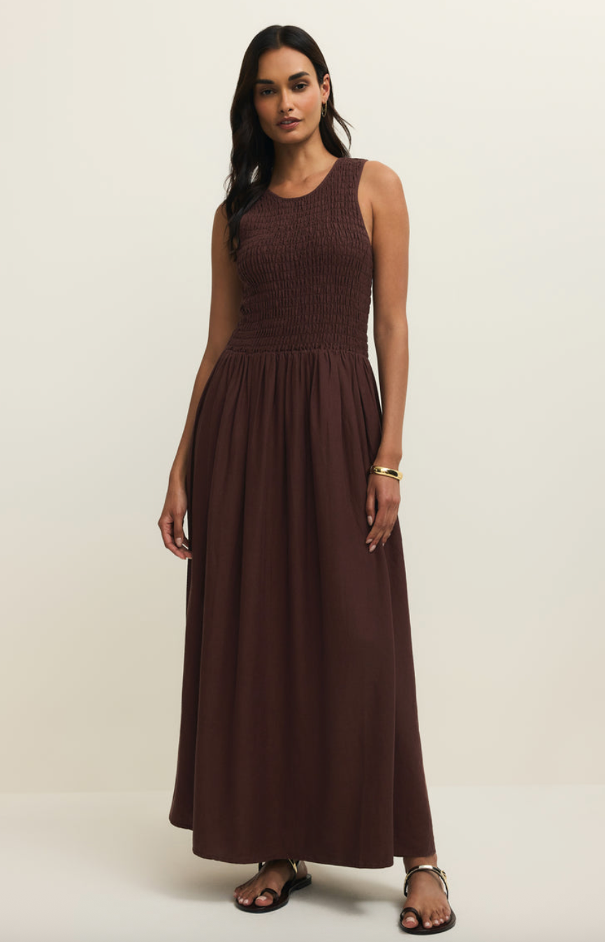 Juniper Linen Maxi Dress S