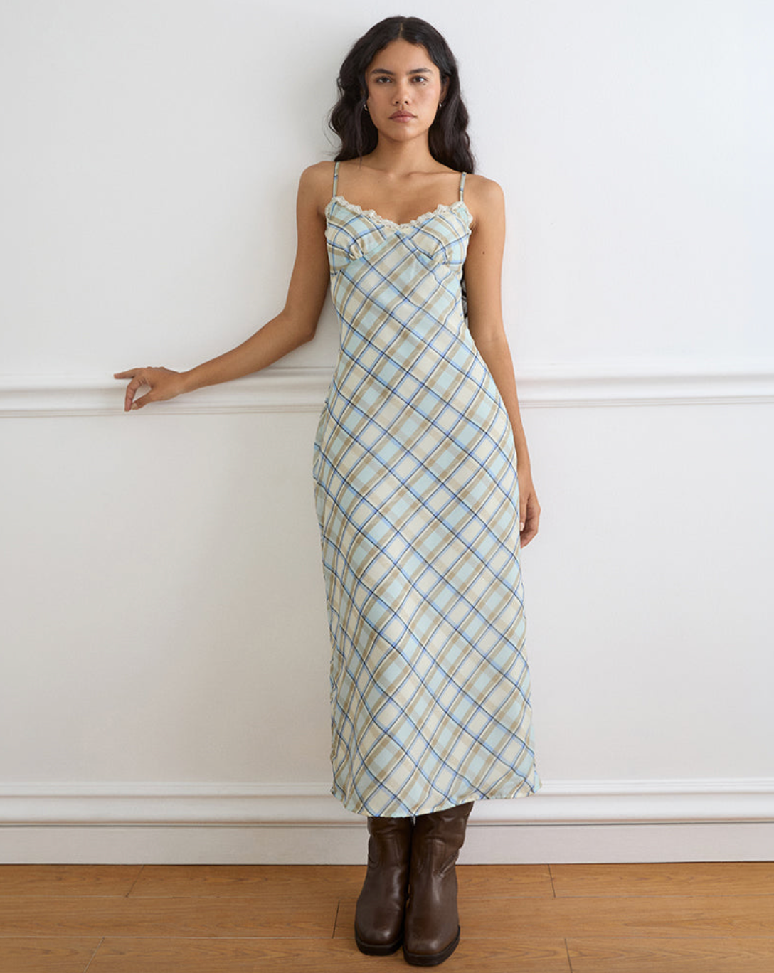 gilt maxi dresses Bow One-shoulder Gilt Indigo Brocade Floral Maxi Bridesmaid Dress With  Trumpet Skirt In Indigo Midnight