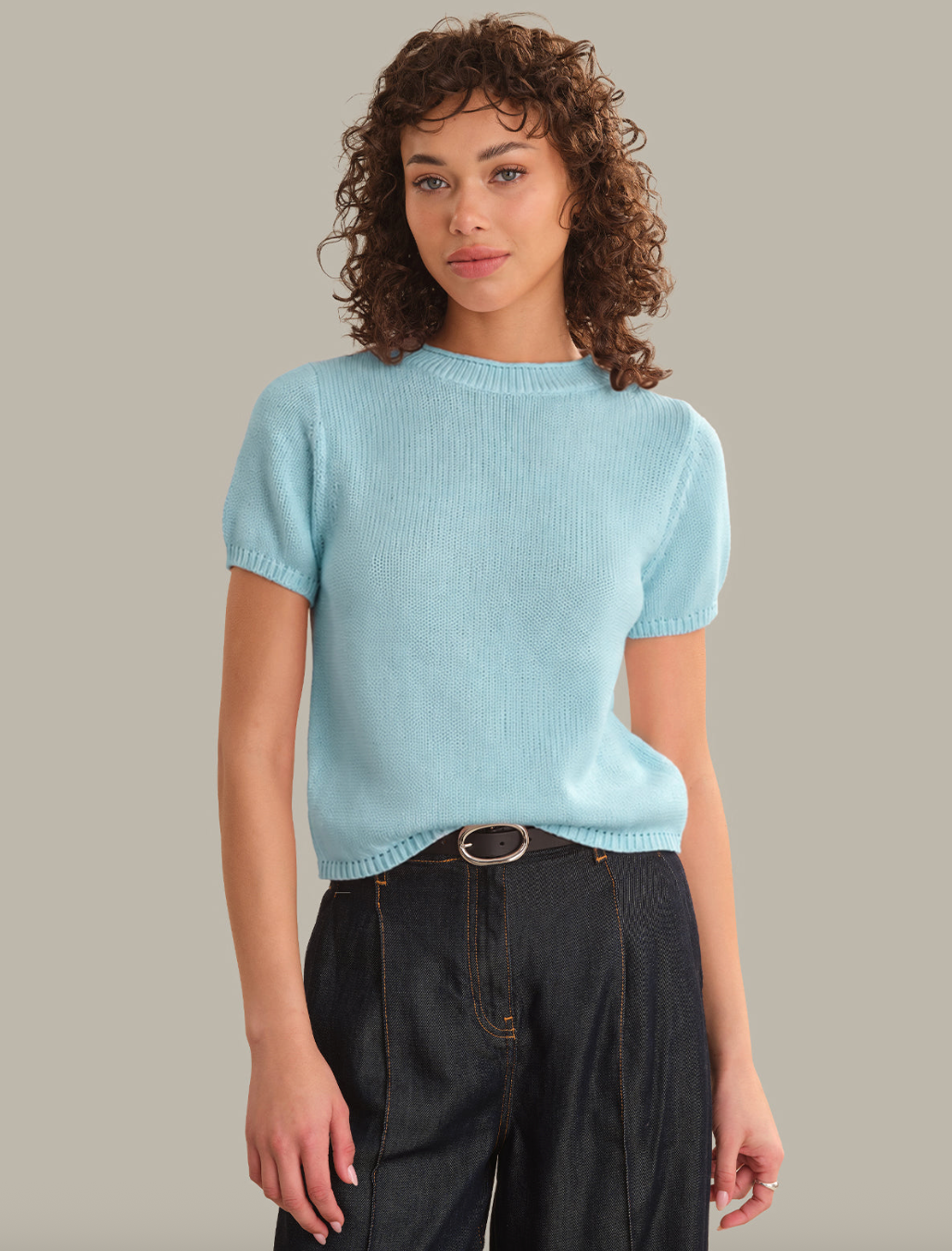 525 America Banks Sweater Tee - Winter Sky