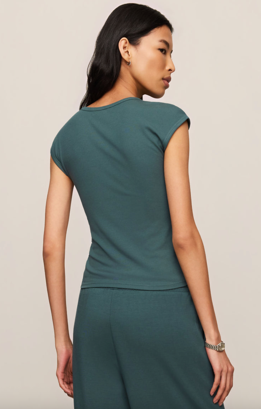 Soft Trace Second Skin Tee - Emerald Cove