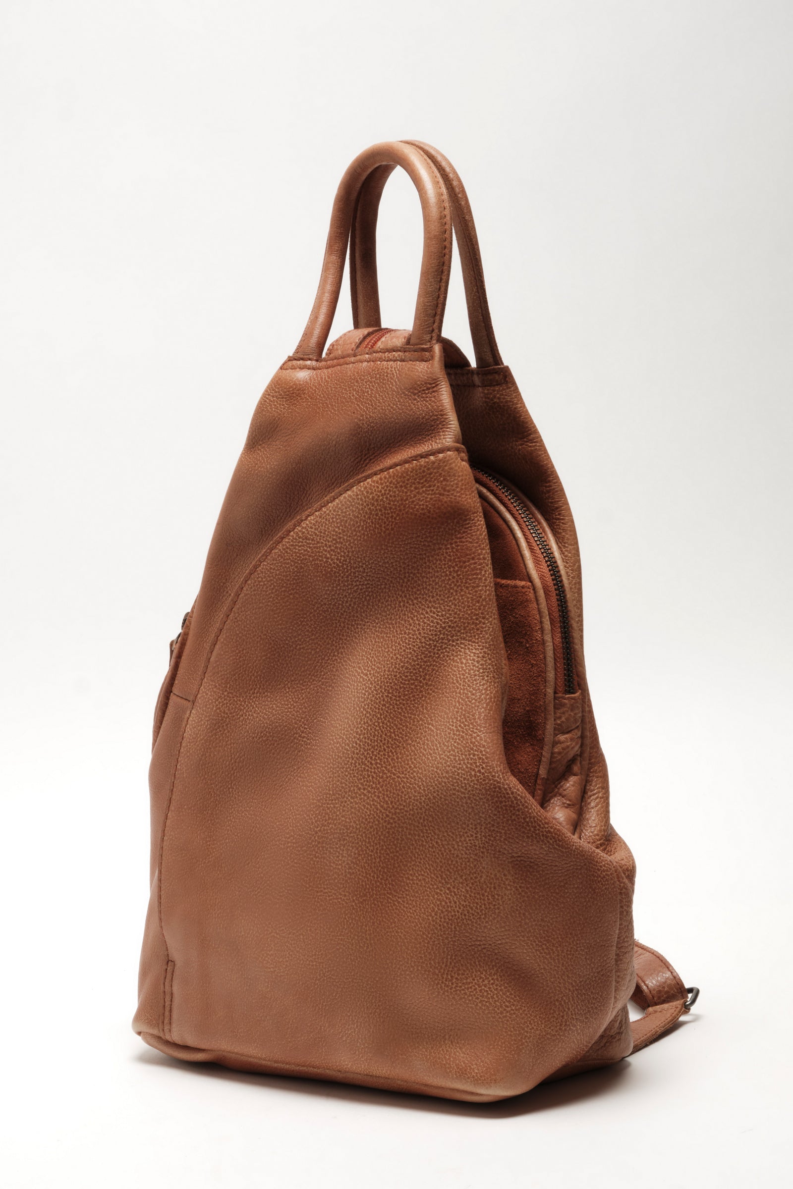 Free People: Soho Convertible Sling - Distressed Brown