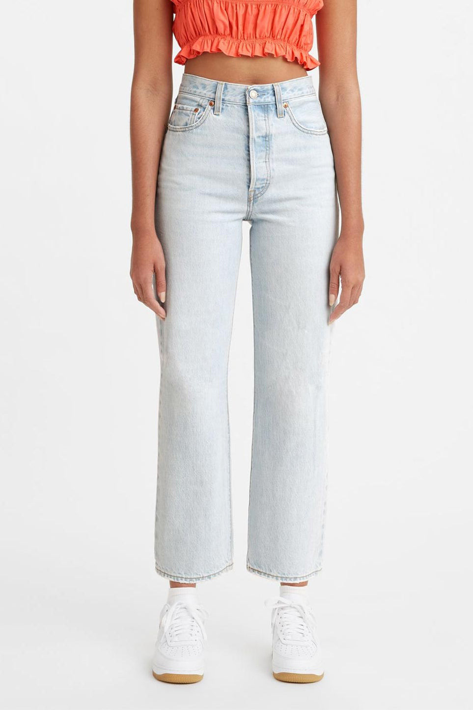 Levi's Ribcage Straight Ankle Jeans - Ojai Shore - gilt+gossamer