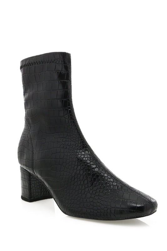 Billini Jonas Croc Boots - gilt+gossamer