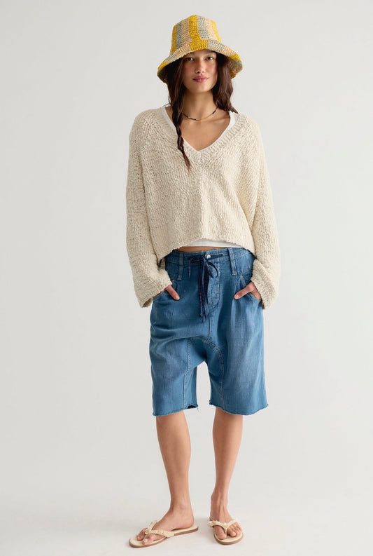 Free People Heartland Pullover - gilt+gossamer