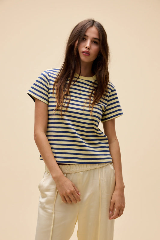 Daydreamer LA Stripe Vintage Tee - gilt+gossamer