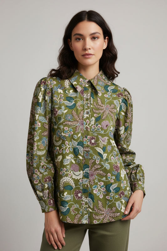 See U Soon Neyla Blouse - gilt+gossamer