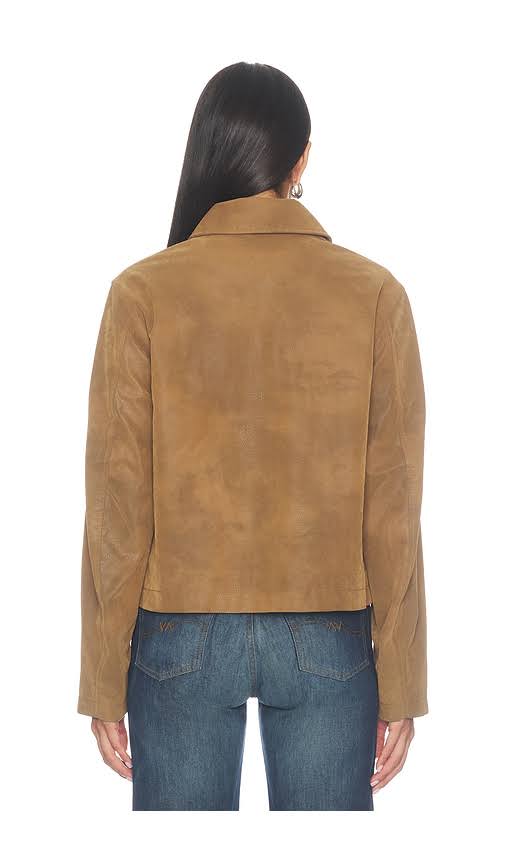 Free People Hera Vegan Suede Jacket