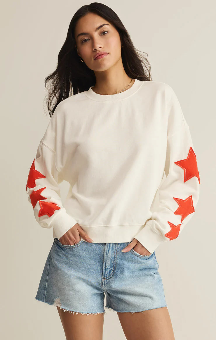 Stars First Date Sweatshirt - gilt+gossamer