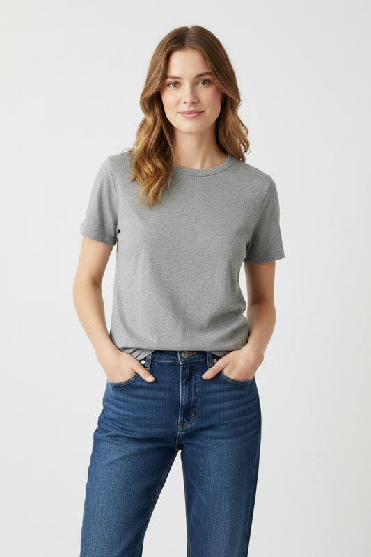 Le Bon Shoppe Tee - Grey - gilt+gossamer