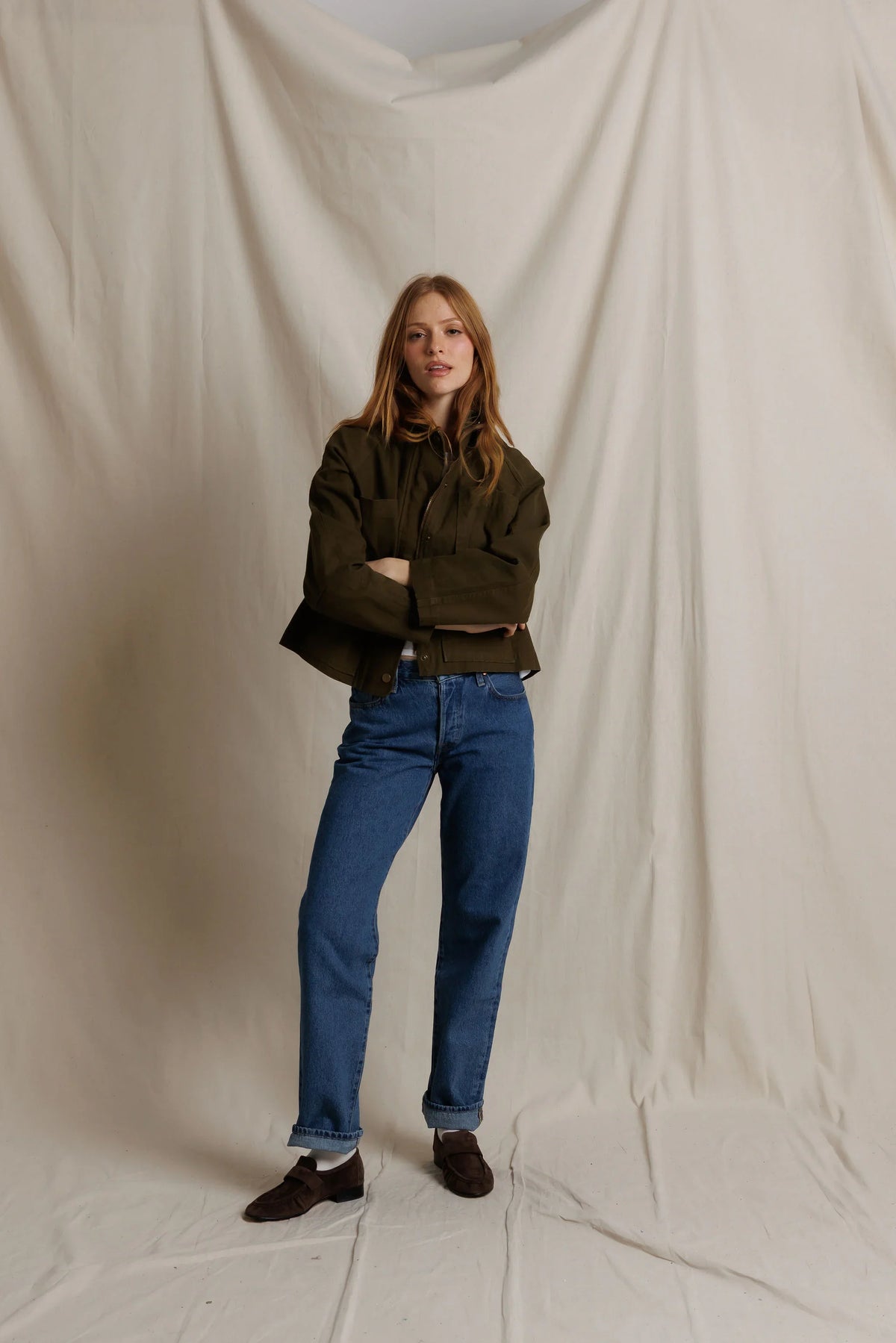 Perfect White Tee Raine Chore Jacket