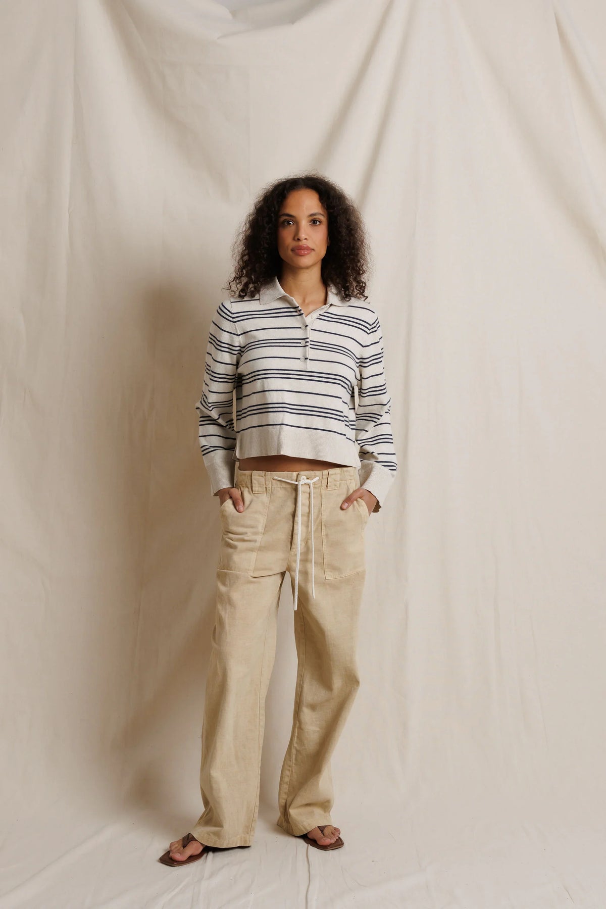 Perfect White Tee Ximena Rugby Sweater