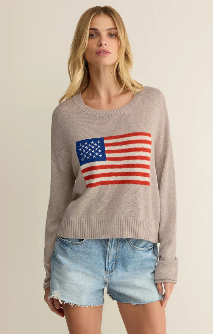 Sienna Patriot Sweater - gilt+gossamer