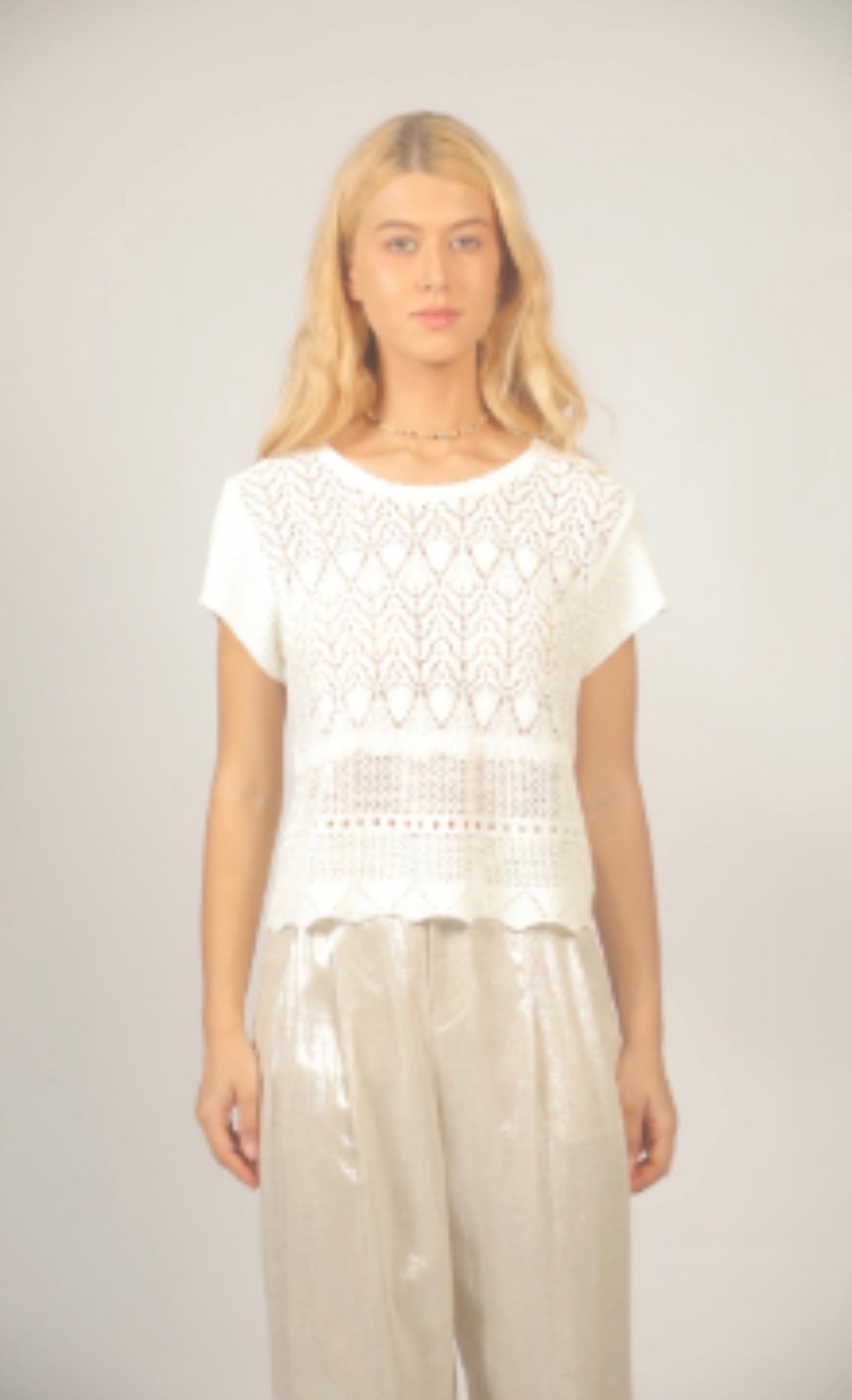 See U Soon Crochet Sweater - gilt+gossamer