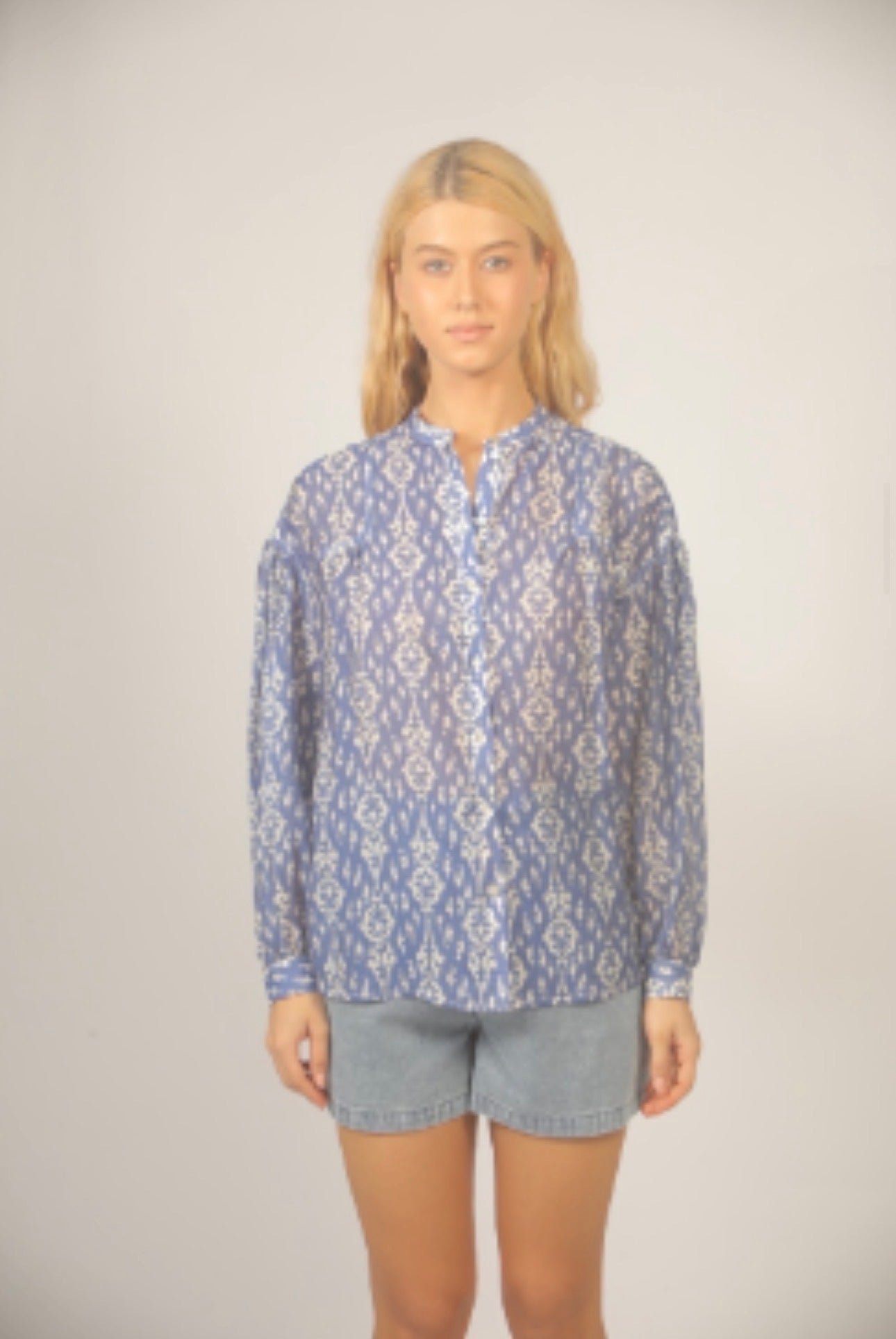 See U Soon Button Up Blouse - gilt+gossamer