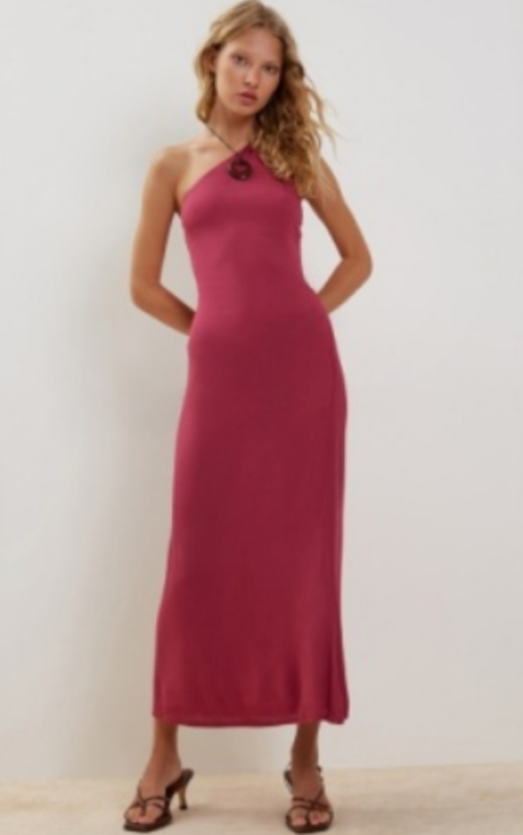 Motel Rocks Namjun Midi Dress gilt+gossamer Motel Rocks Namjun Midi Dress gilt+gossamer