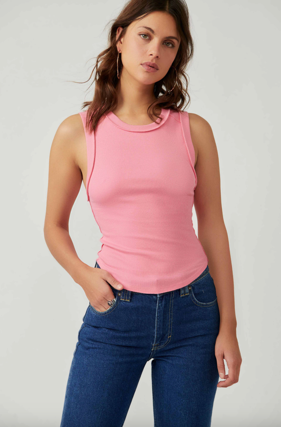 Free People Kate Tee - gilt+gossamer