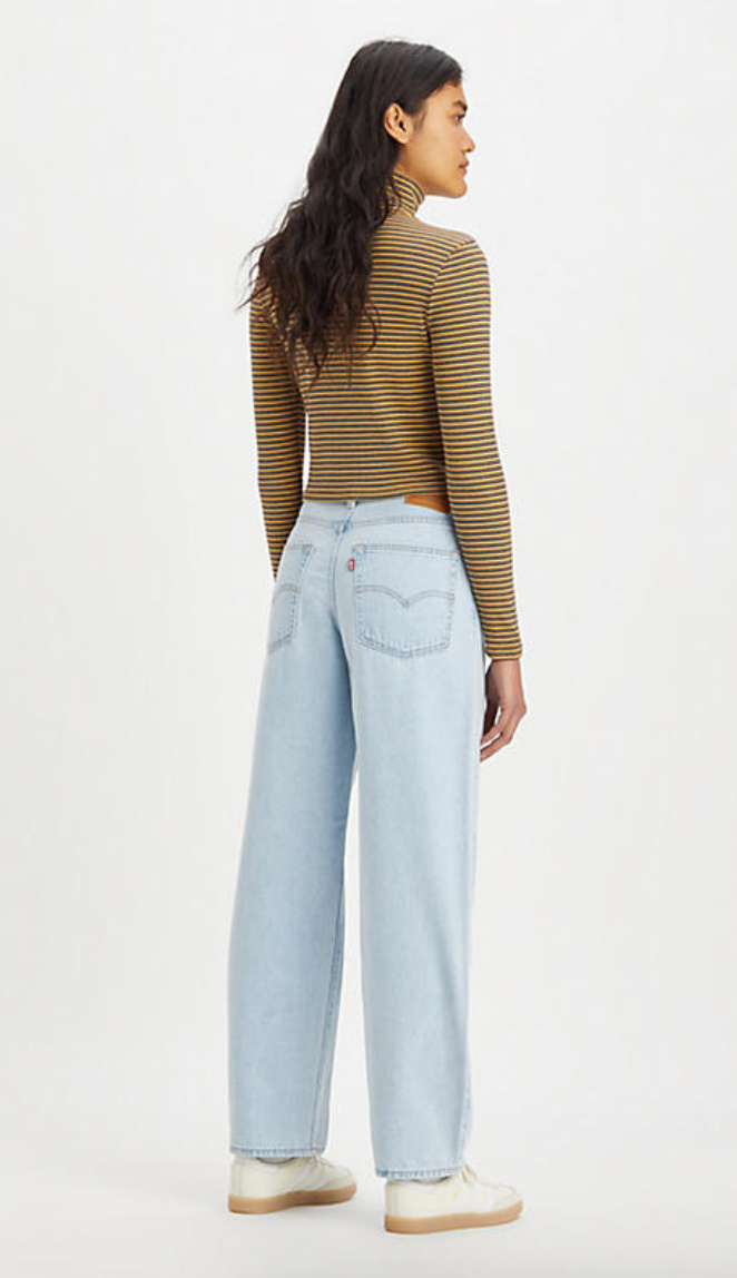 Levi's Baggy Dad Jeans -Love is Love Light-wash