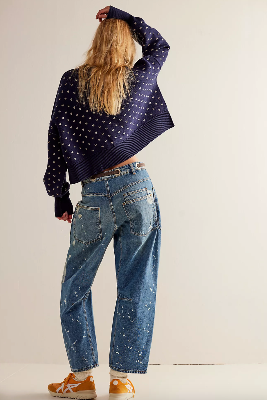 Free People We The Free Moxie Pull-On Barrel Jeans