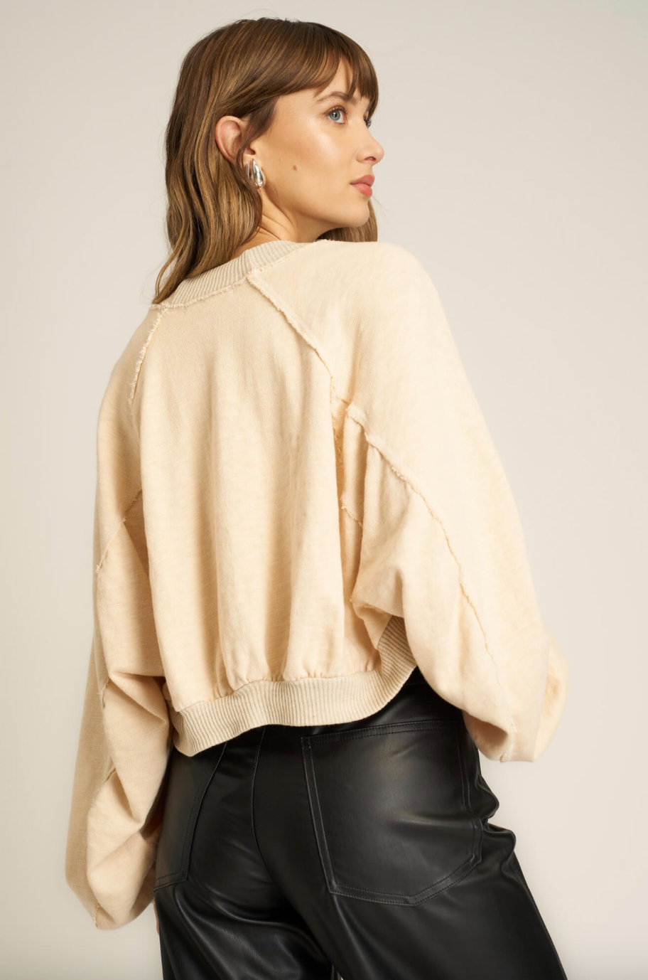 Nieves Seamed Shrug