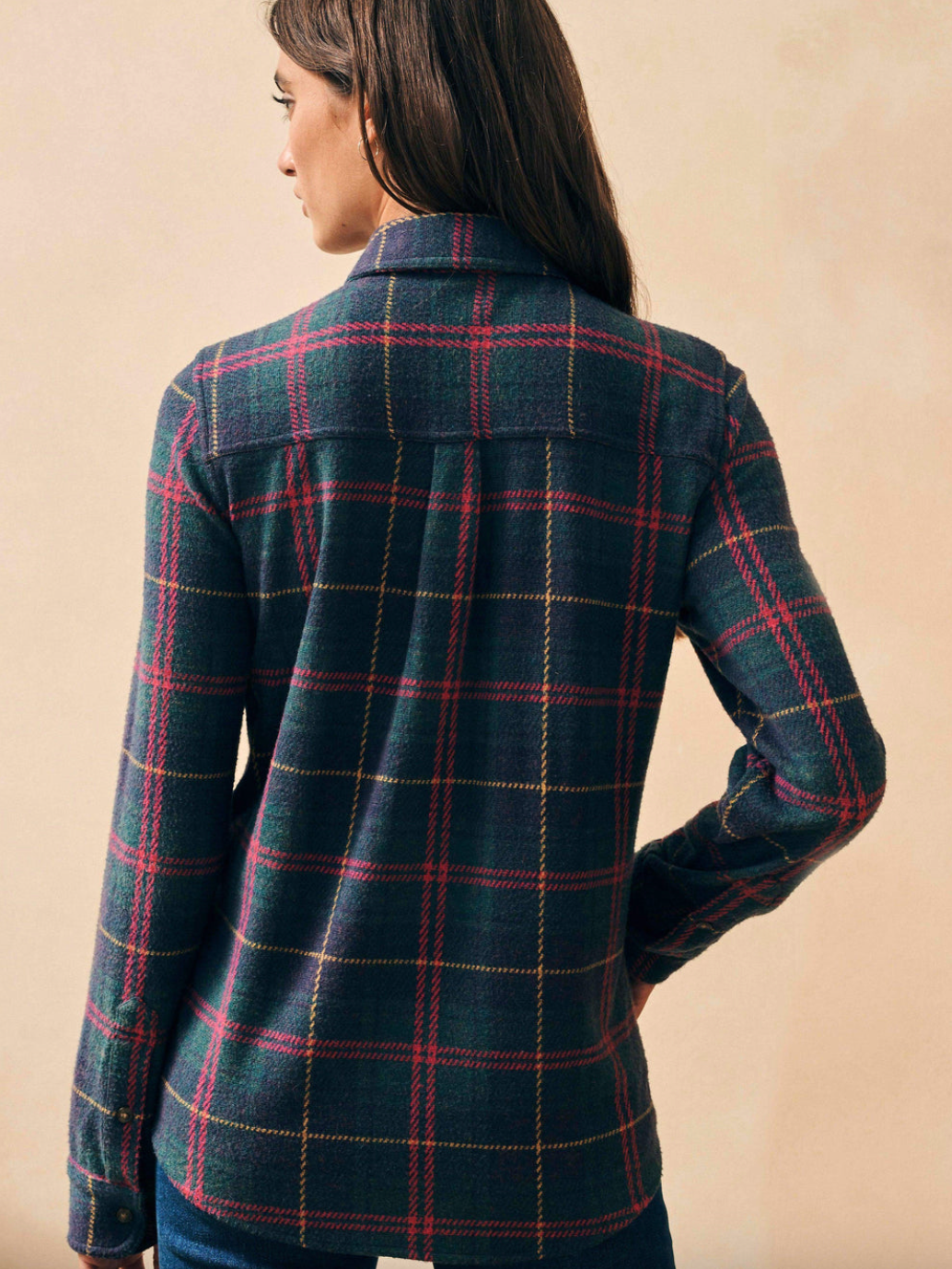 Faherty Legend Sweater Shirt - Outer Limits Plaid