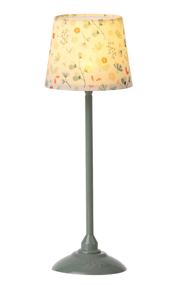 Maileg Floor Lamp, Miniature - Mint