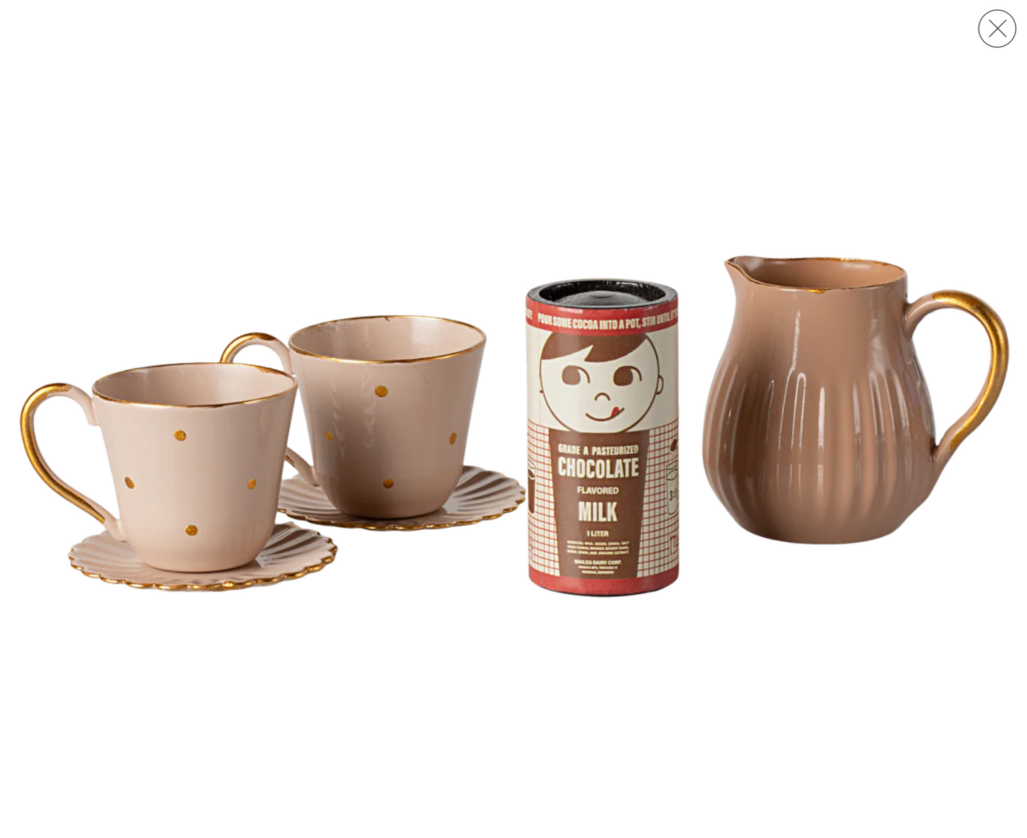 Maileg Hot chocolate set, Mini