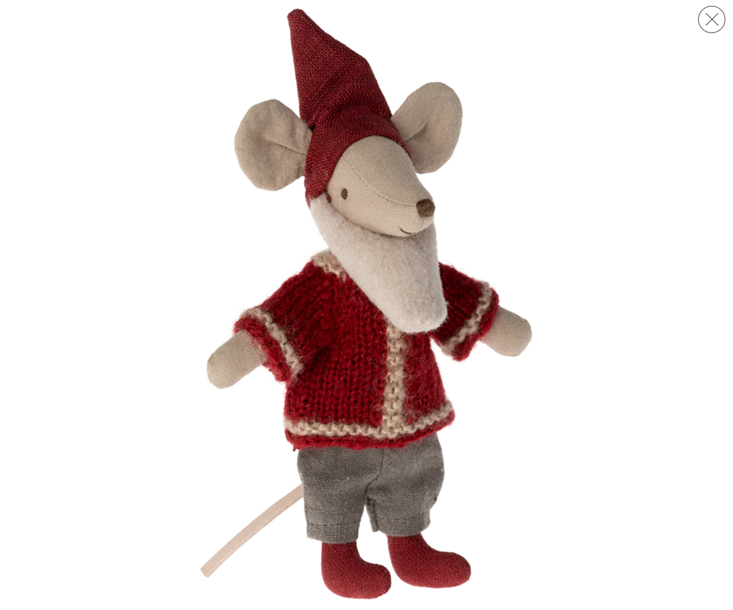 Maileg Santa Mouse