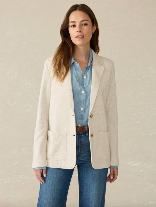 Faherty Inlet Knit Blazer