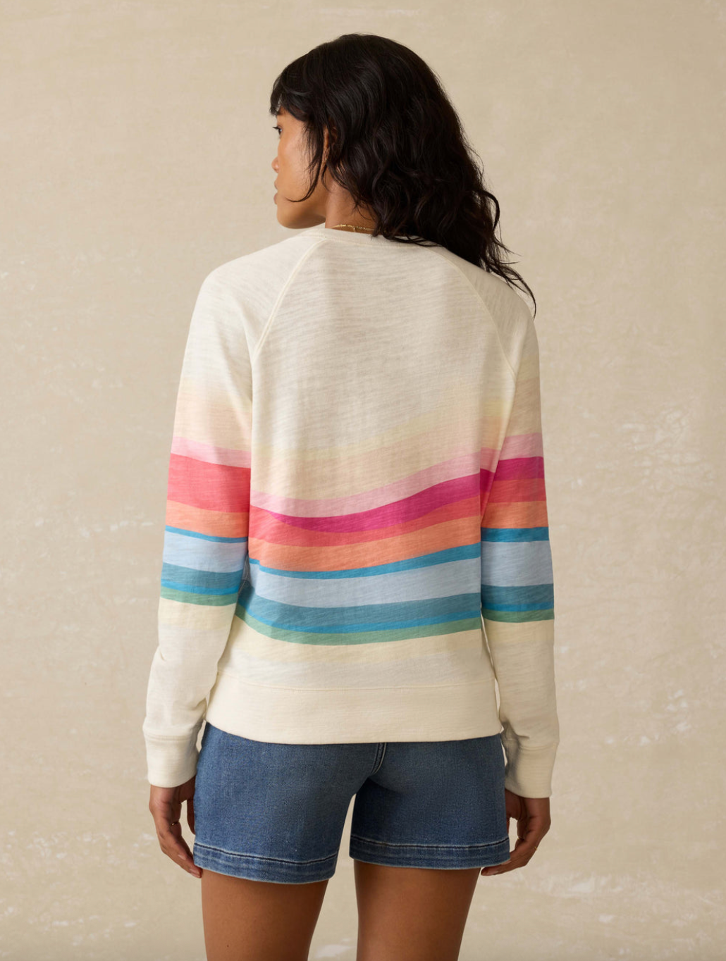 Faherty Sunwashed Slub Crewneck