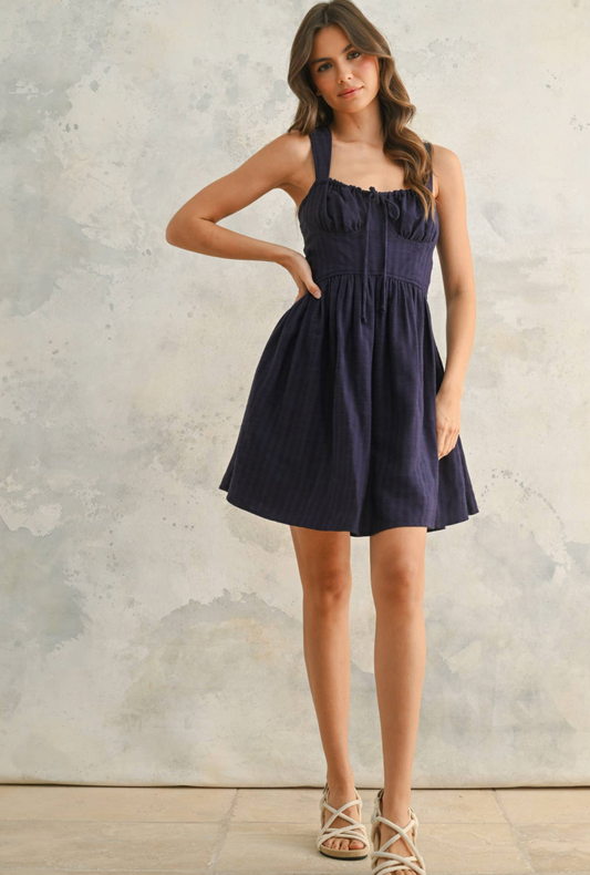 Tabitha Textured Pattern Dress
