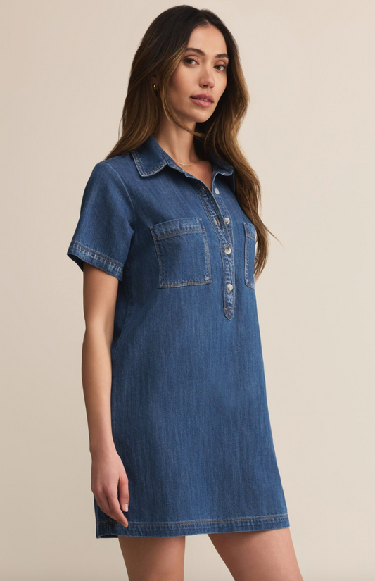 Authentic Denim Mini Dress