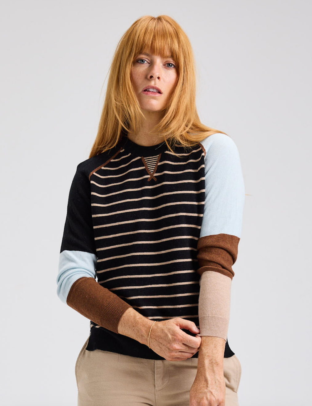 Zaket & Plover Breton Stripe Sweater