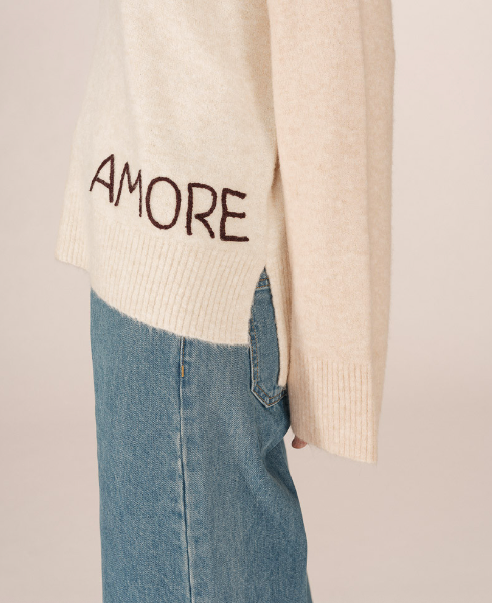 Saints Oversized Sweater - Amore