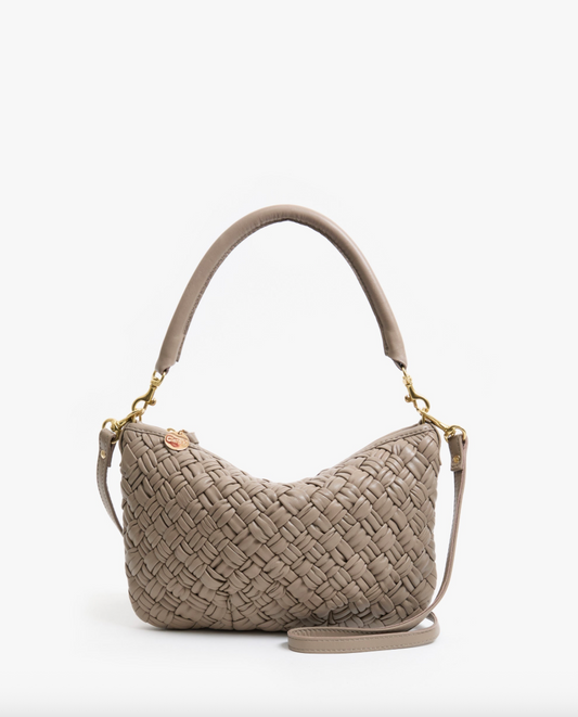 Clare V. Petit Moyen - Dove Puffy Woven